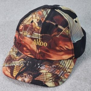 Akoo AOP All Over Print Adjustable StrapBack Casual Hat Mens O/S Multicolor Cap